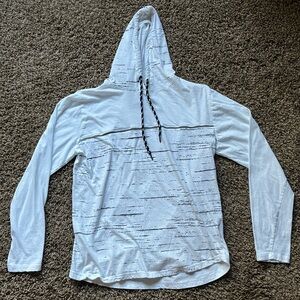 Modern Culture Hooded Long Sleeve Shirt